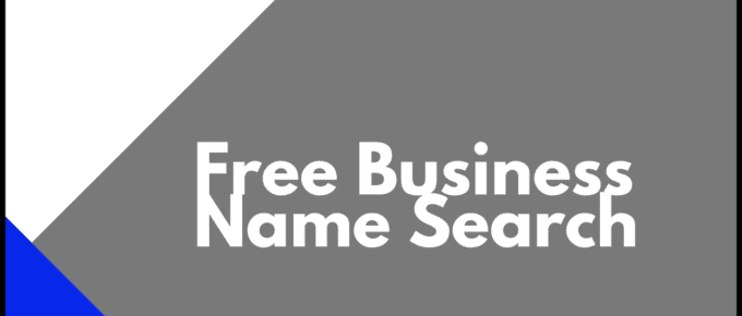 Free Business Name Search