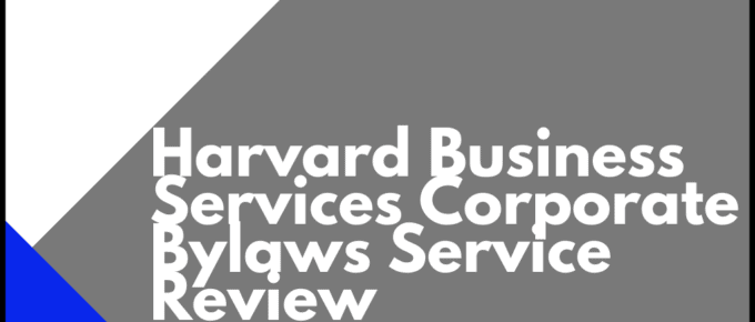 Harvard Business Services Corporate Bylaws Service Review